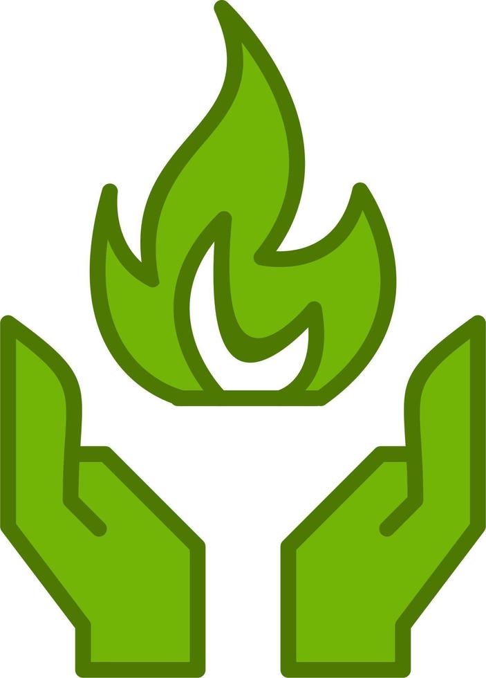 icono de vector de fuego