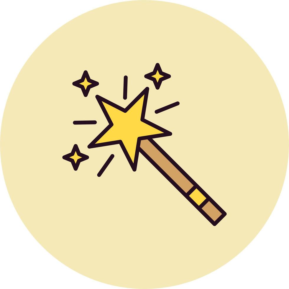Magic wand Vector Icon