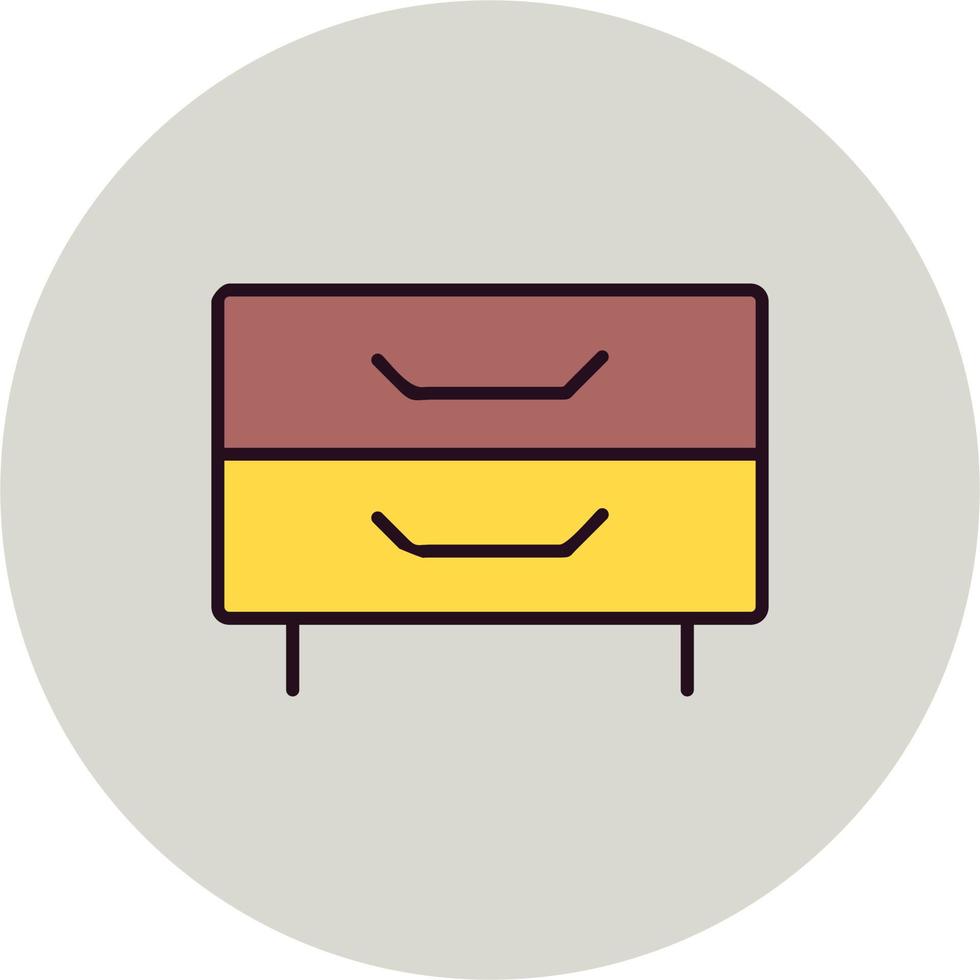 Drawer Vector Icon