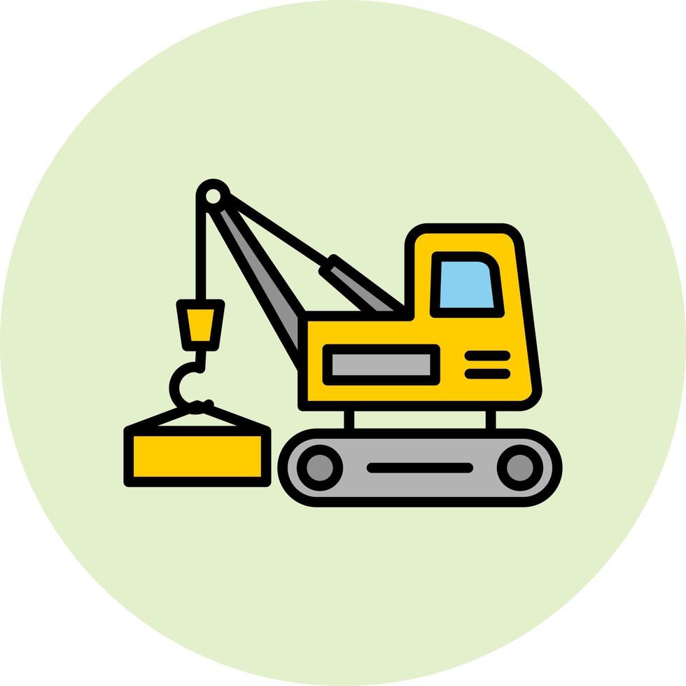 Crane Vector Icon