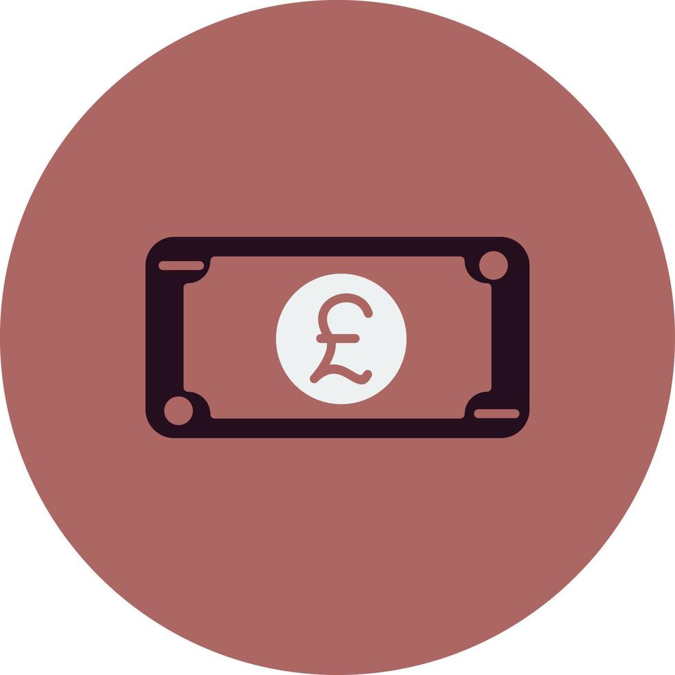 Pound Vector Icon