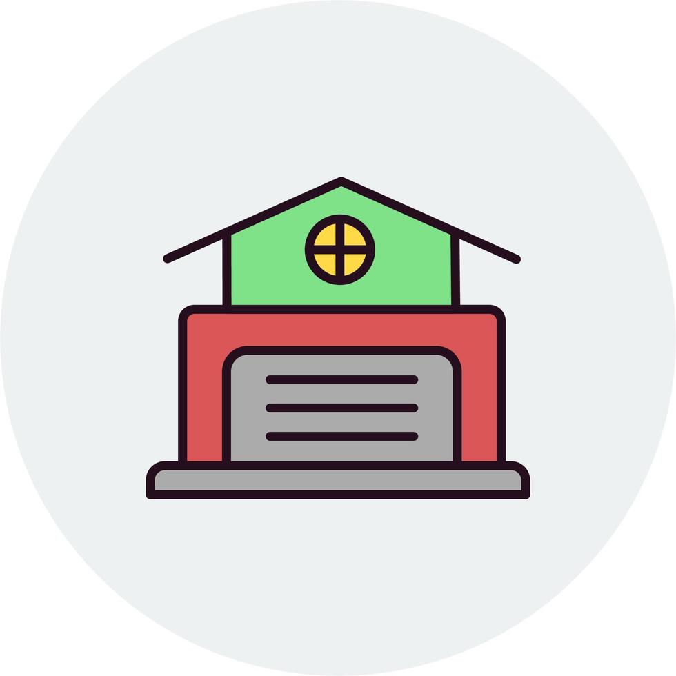 Garage Vector Icon