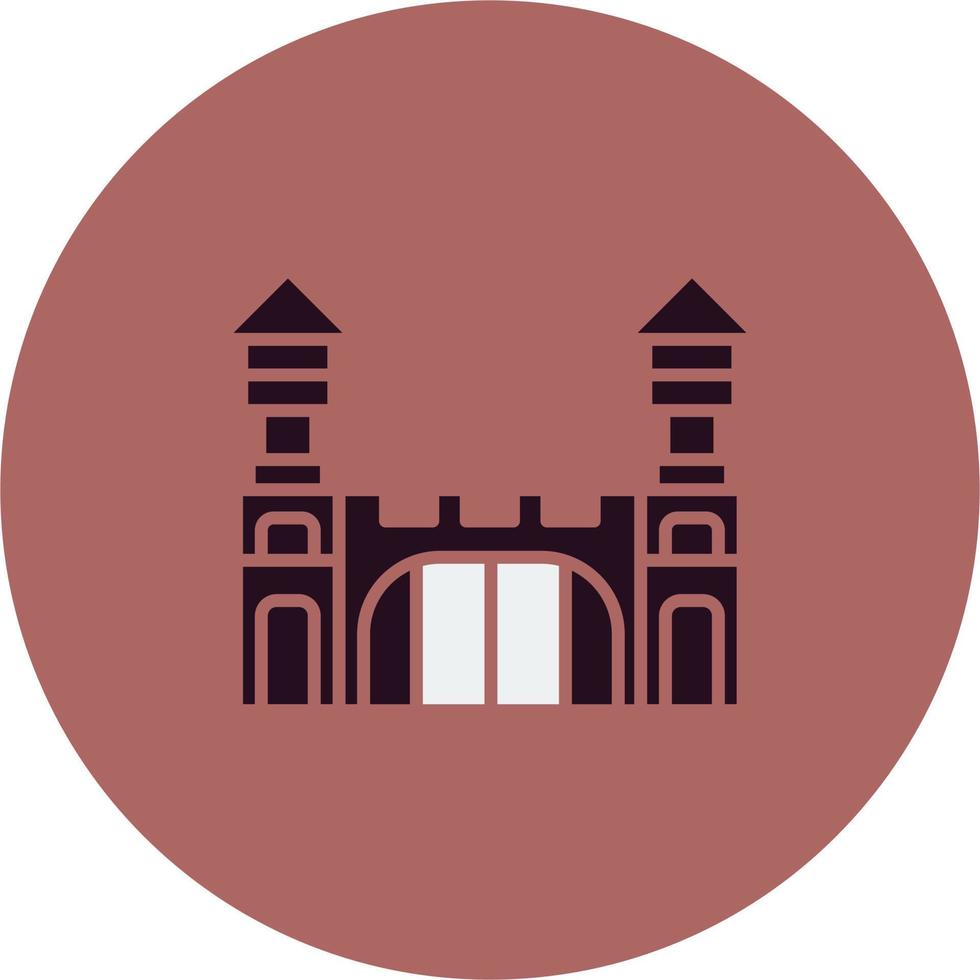 Mansion Vector Icon