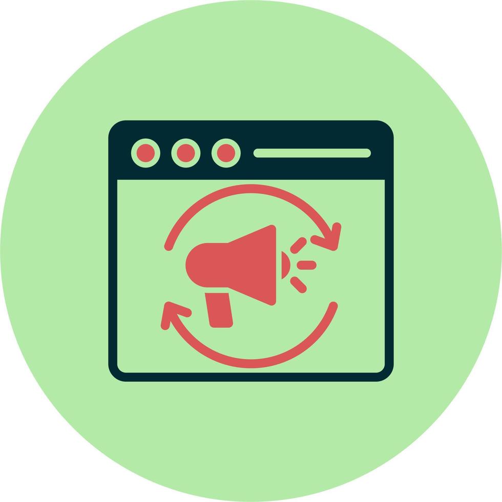 Remarketing Vector Icon