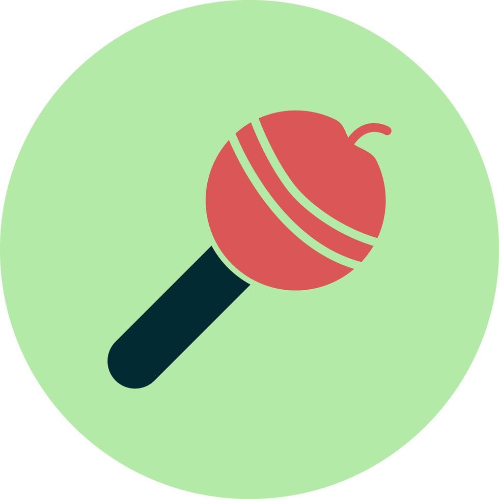 Caramelized Apple Vector Icon