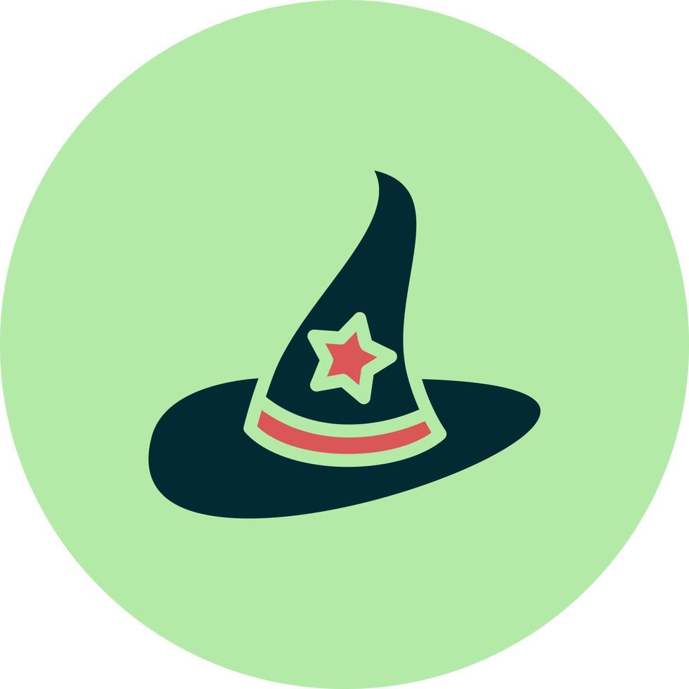 icono de vector de sombrero mágico