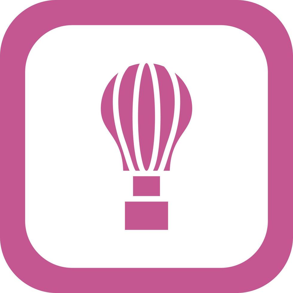 Hot Air Balloon Vector Icon