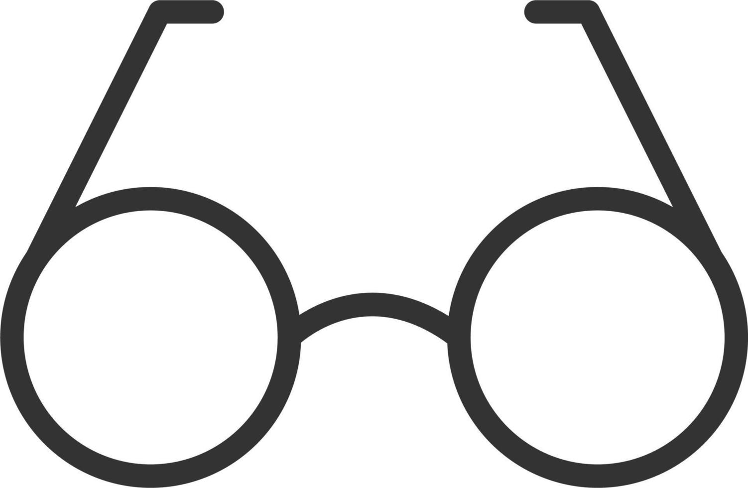 Eyeglasses Vector Icon