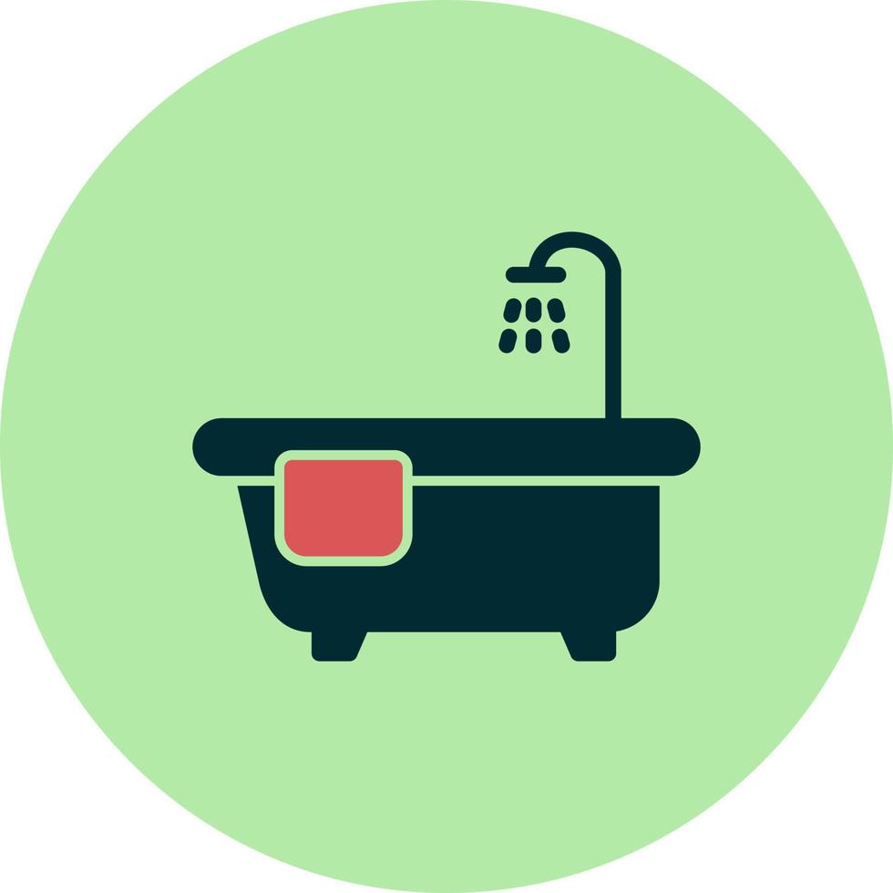 Bath Tub Vector Icon