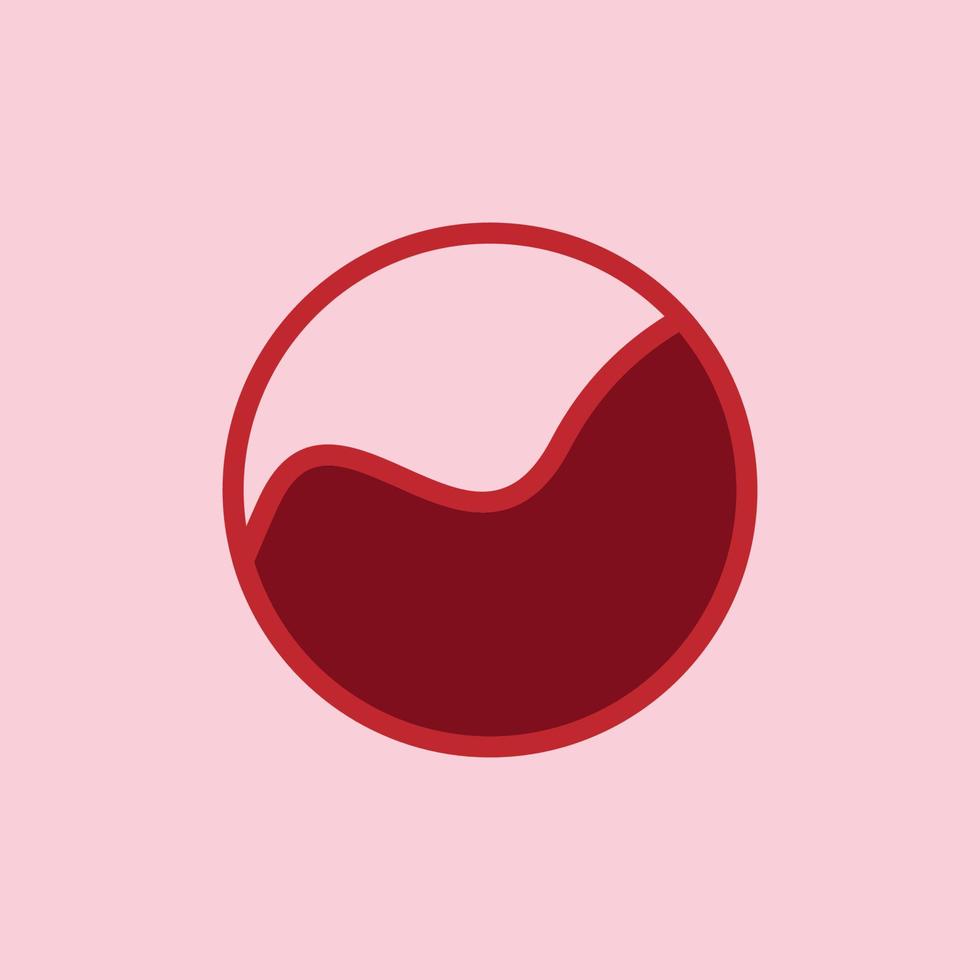 Design logo circle creative vector illustration