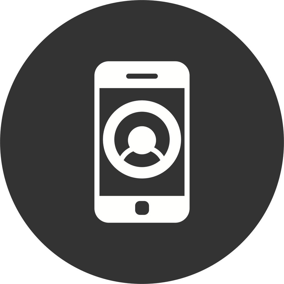 Phone Contact Vector Icon