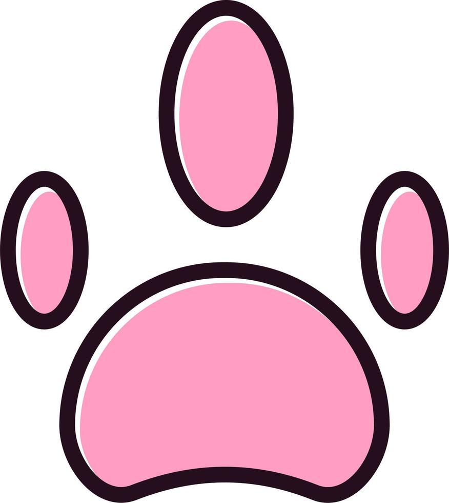 Paw Vector Icon