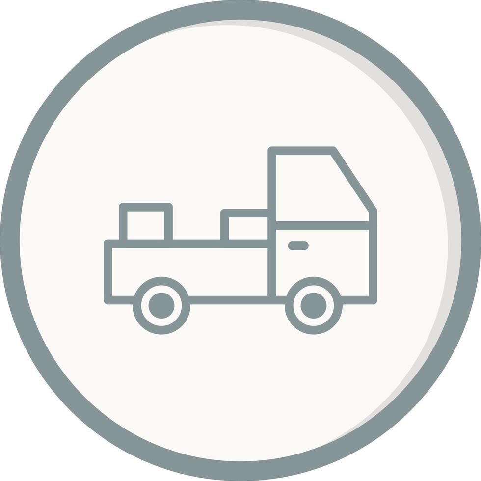 Pick Up Truck Vector Icon