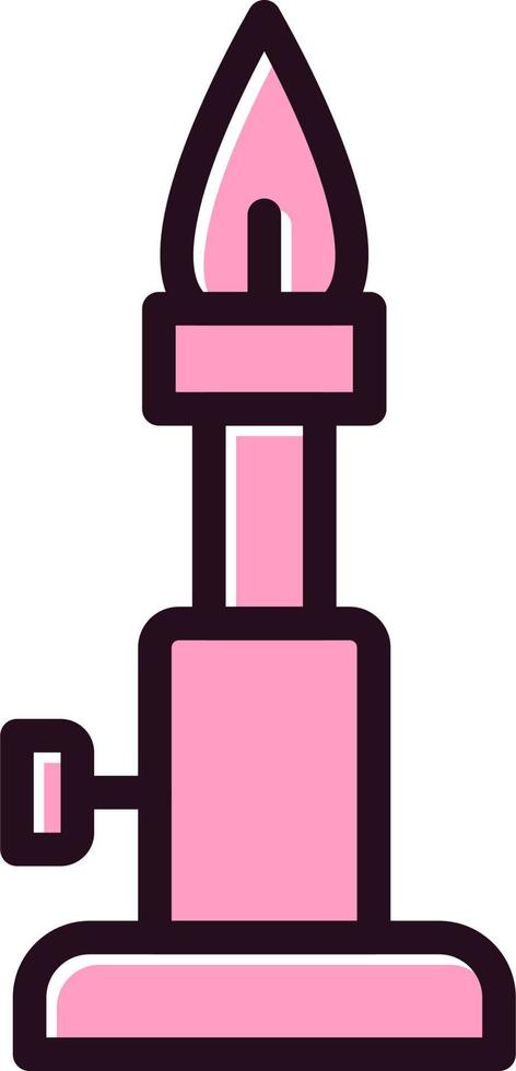 Bunsen Burner Vector Icon
