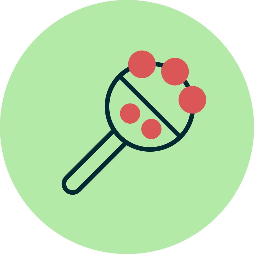 Inclined Candy Vector Icon