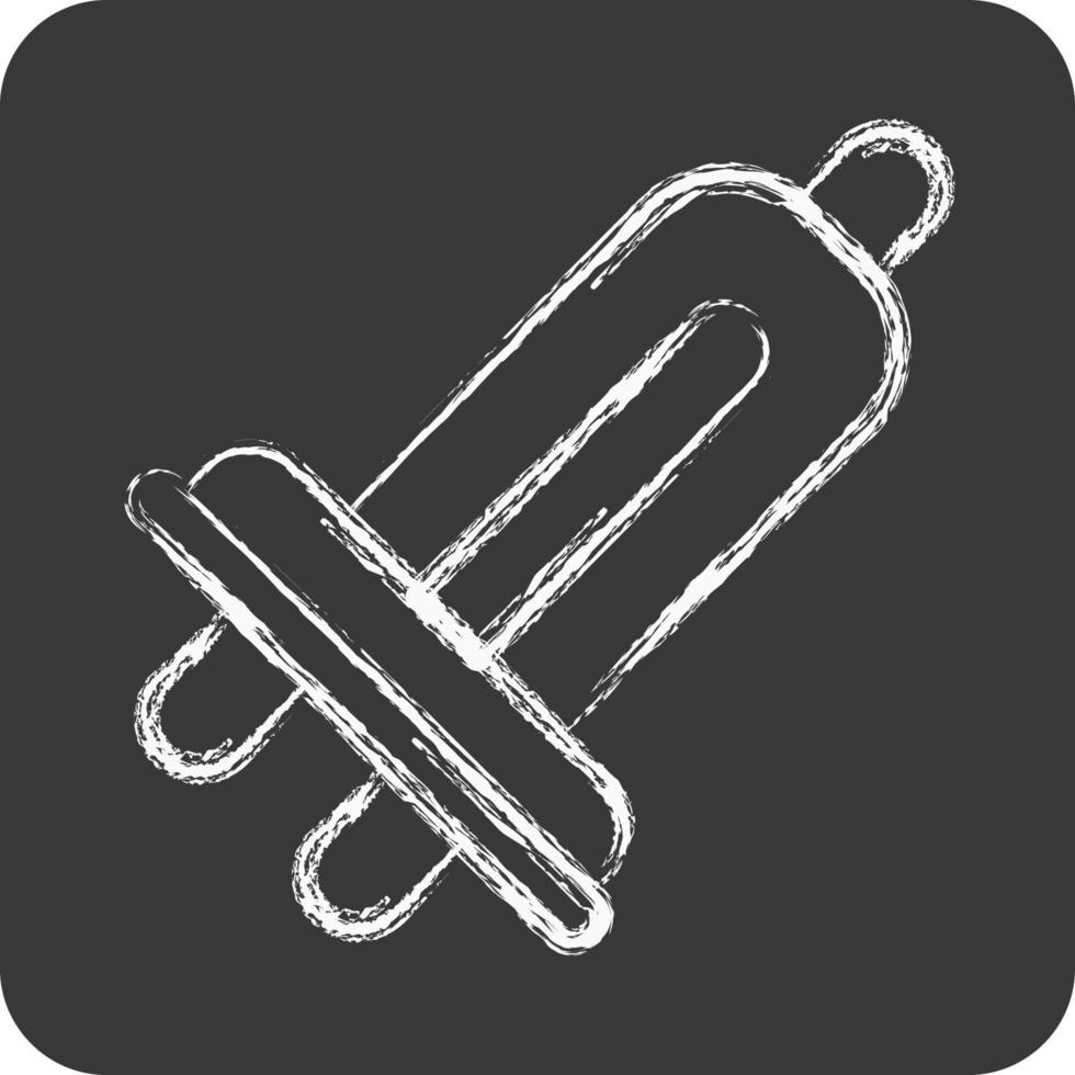 Icon Car Light. related to Car Service symbol. Chalk Style. repairing. engine. simple illustration vector