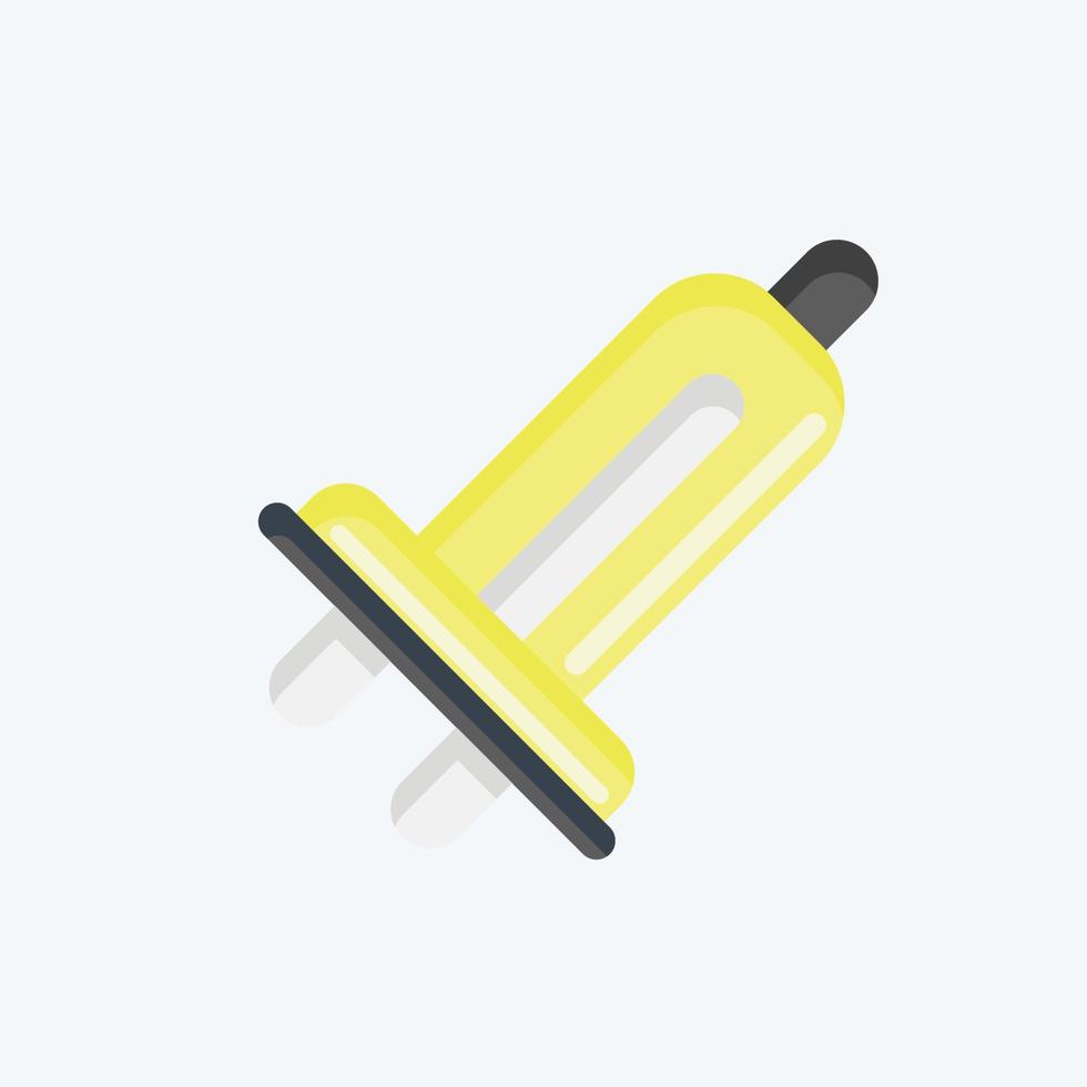 Icon Car Light. related to Car Service symbol. Flat Style. repairing. engine. simple illustration vector