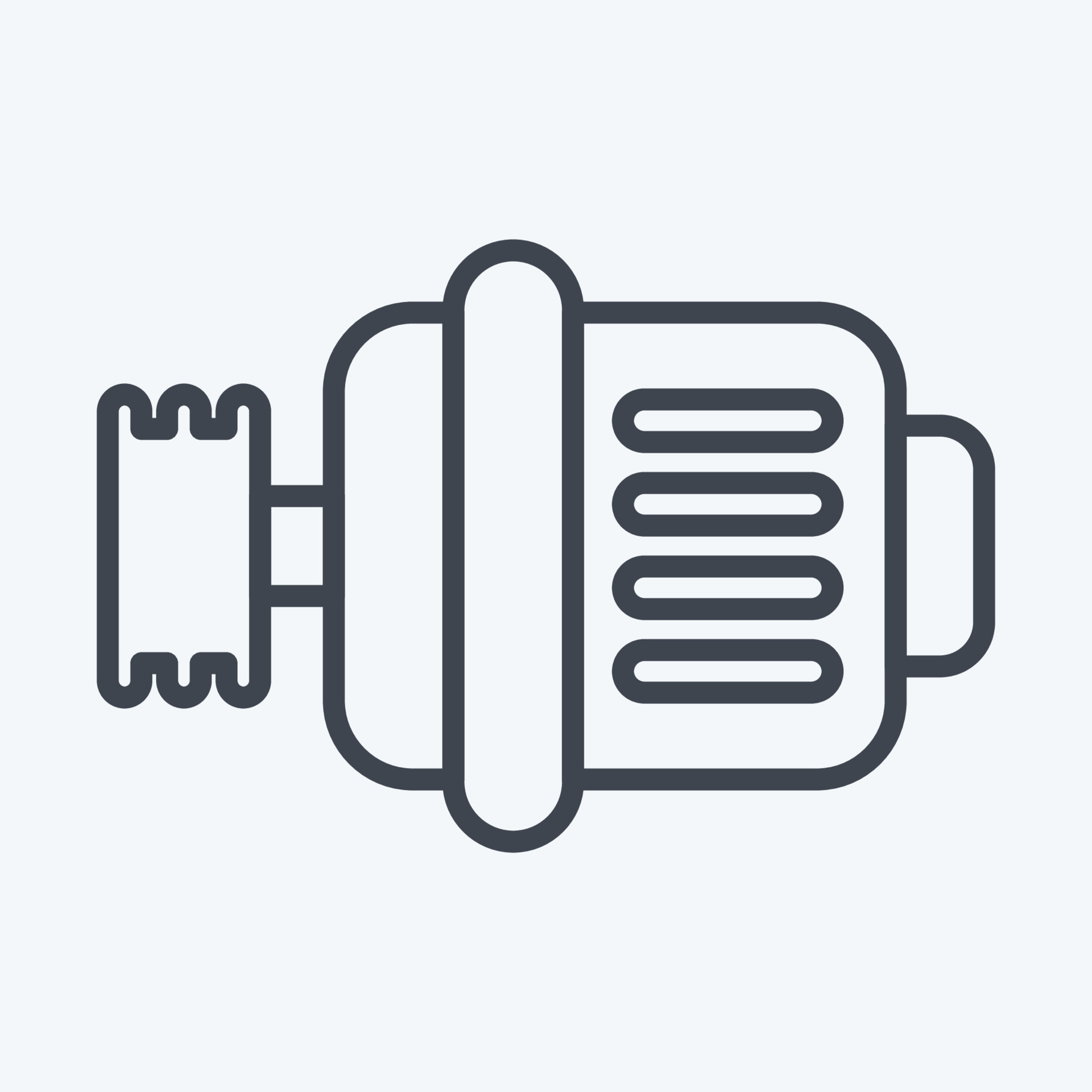 Icon Generator. related to Car Service symbol. Line Style. repairing