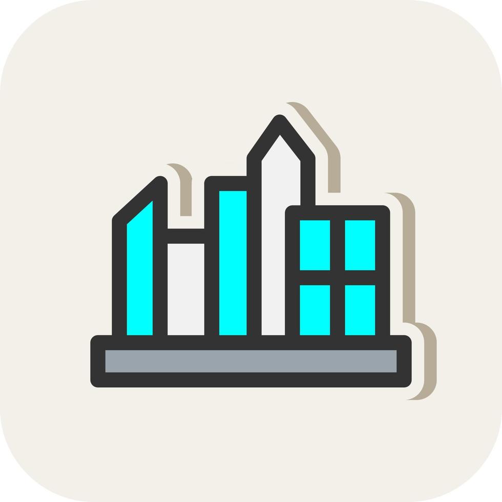 Skyline Vector Icon Design
