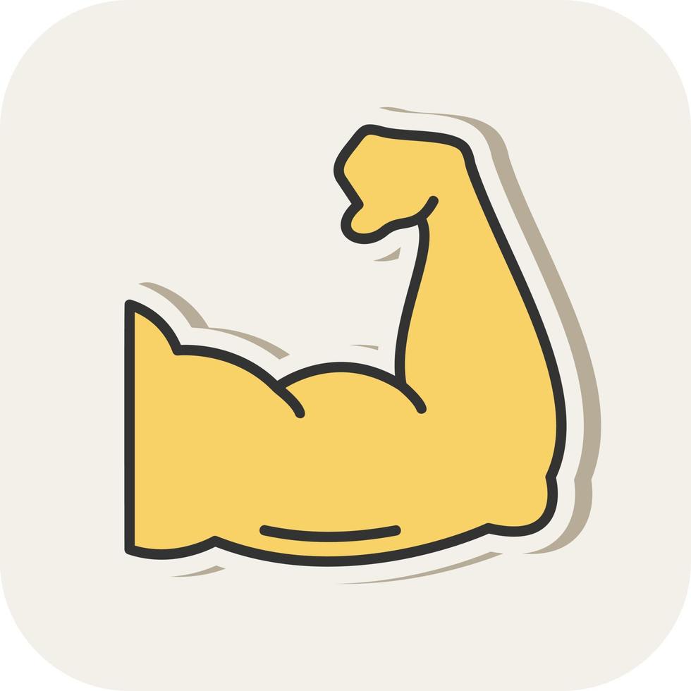 Muscles Vector Icon Design