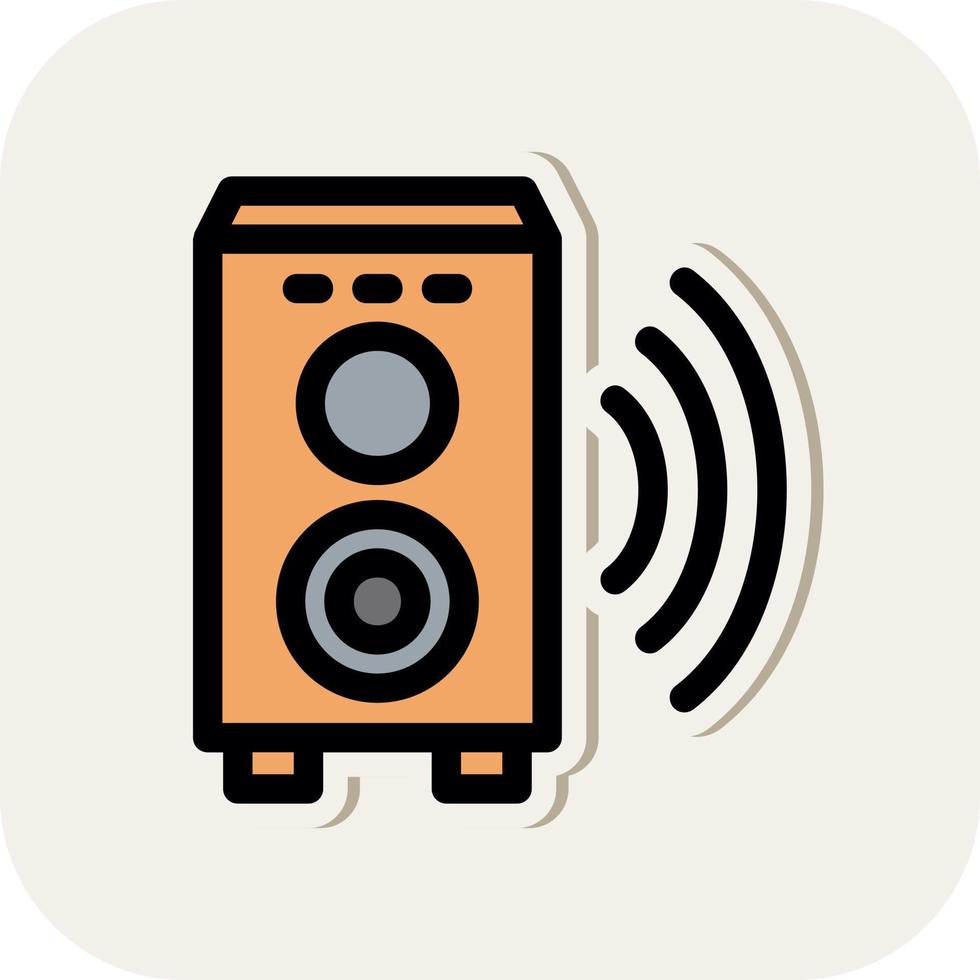 Speaker Vector Icon Design