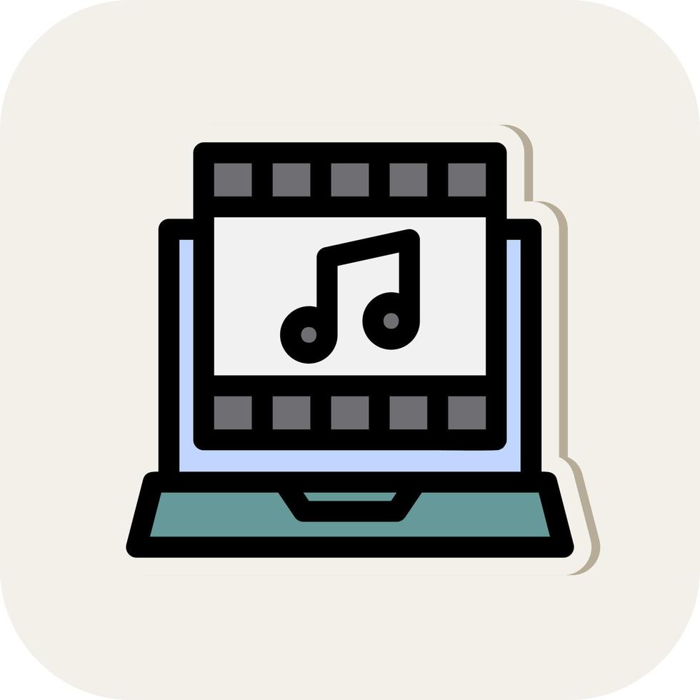 Soundtrack Vector Icon Design