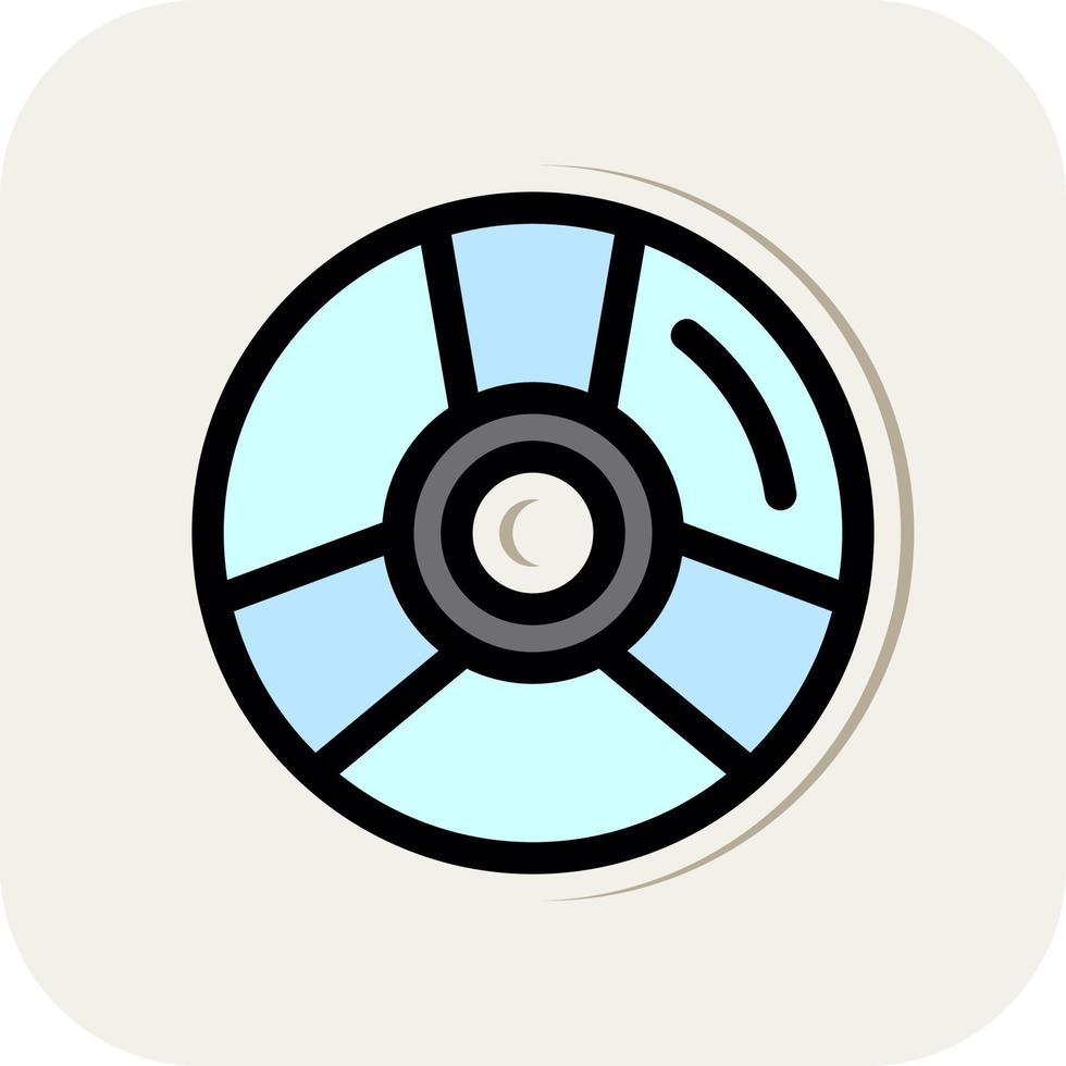 Blu Ray Vector Icon Design