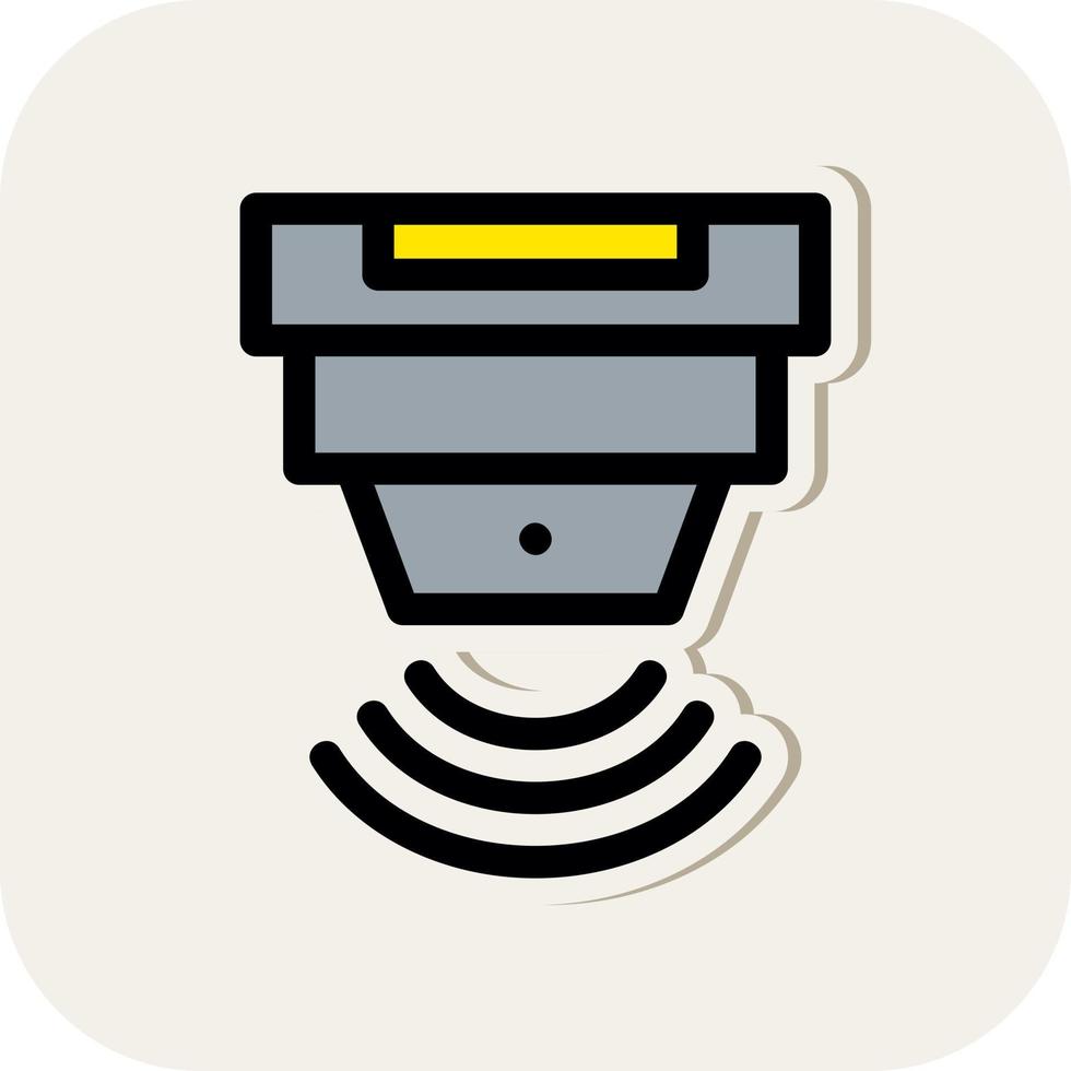 Motion Sensor Vector Icon Design