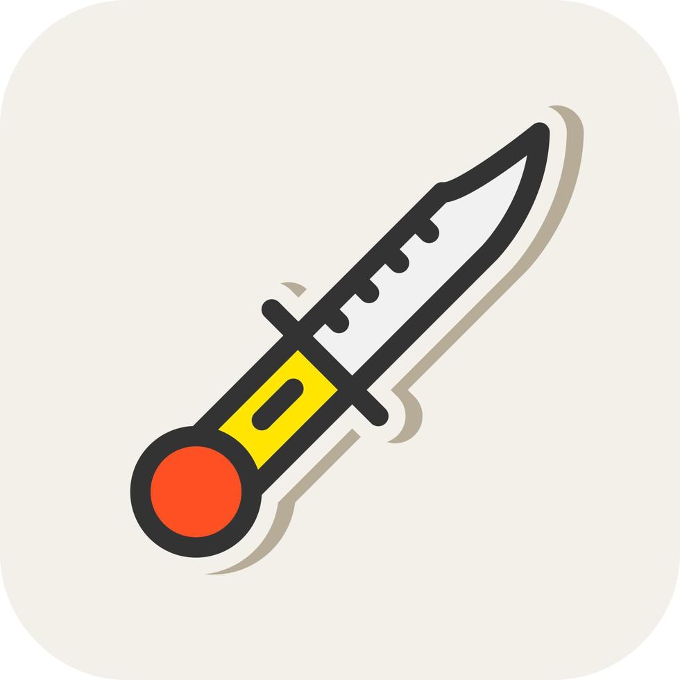 Dagger Vector Icon Design