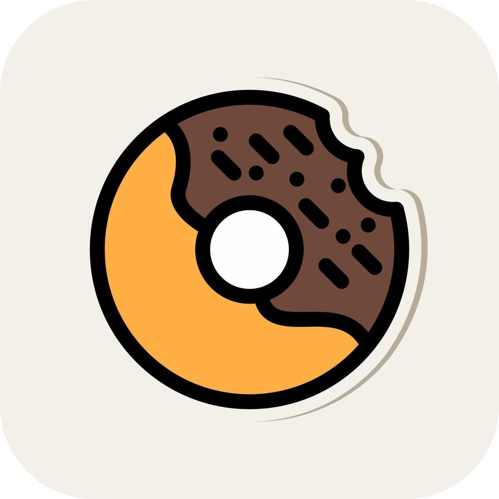 Dount Vector Icon Design