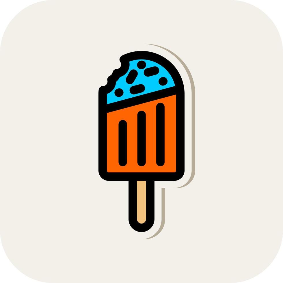 Popsicle Vector Icon Design