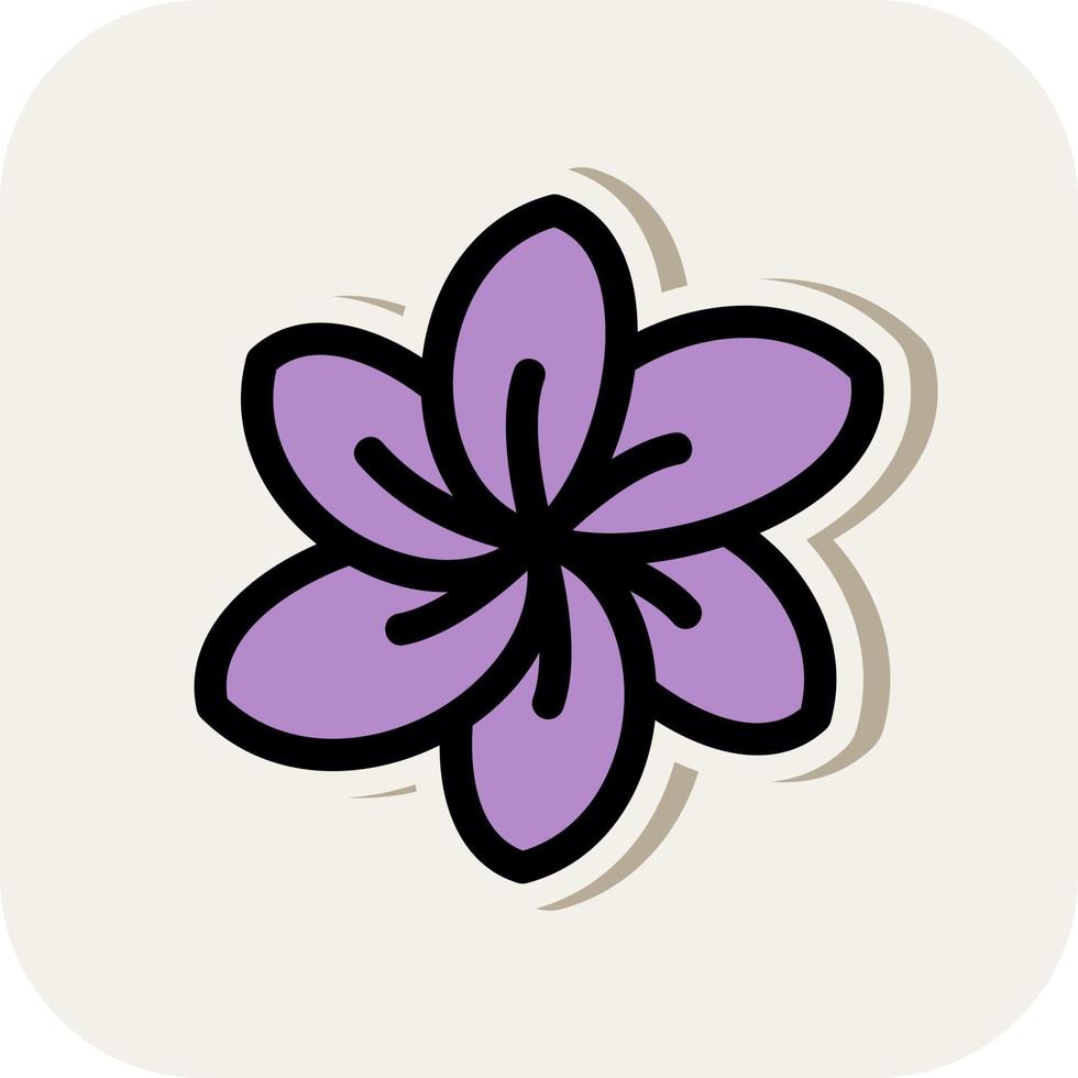 Saffron Vector Icon Design