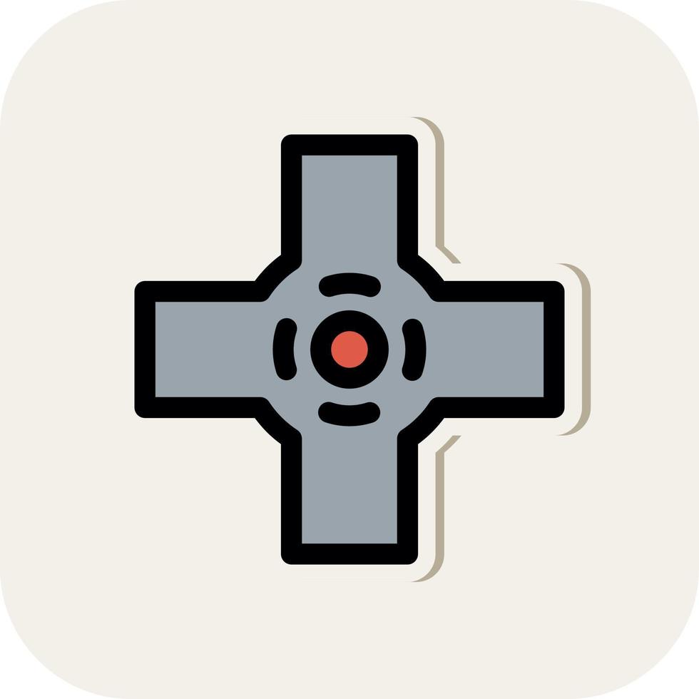 Roundabout Vector Icon Design