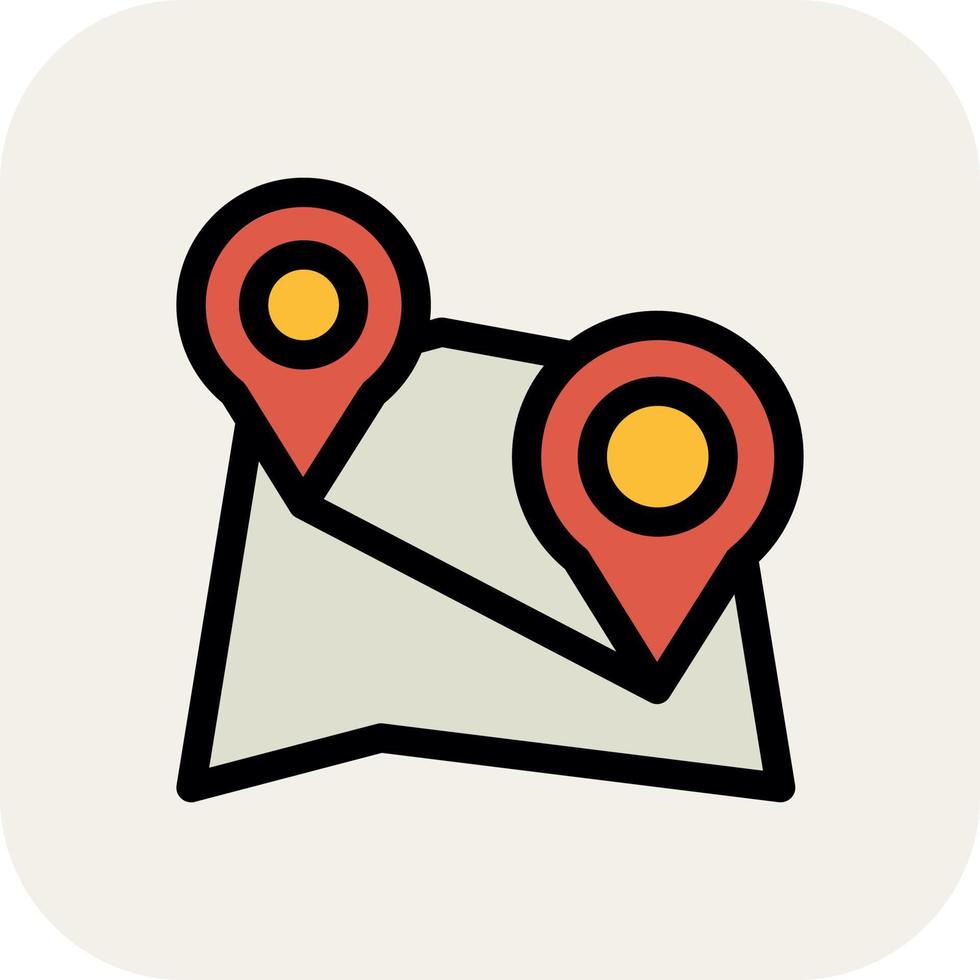 Multiple Destinations Vector Icon Design