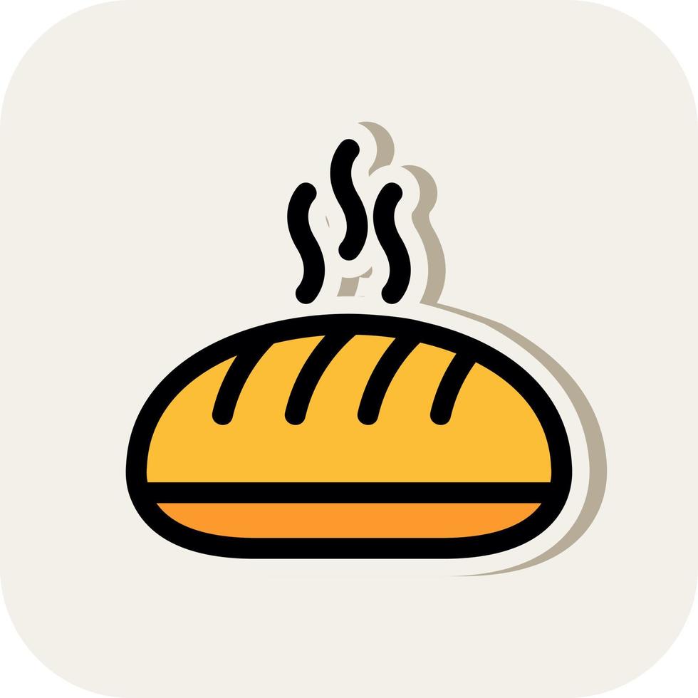 Baguette Vector Icon Design