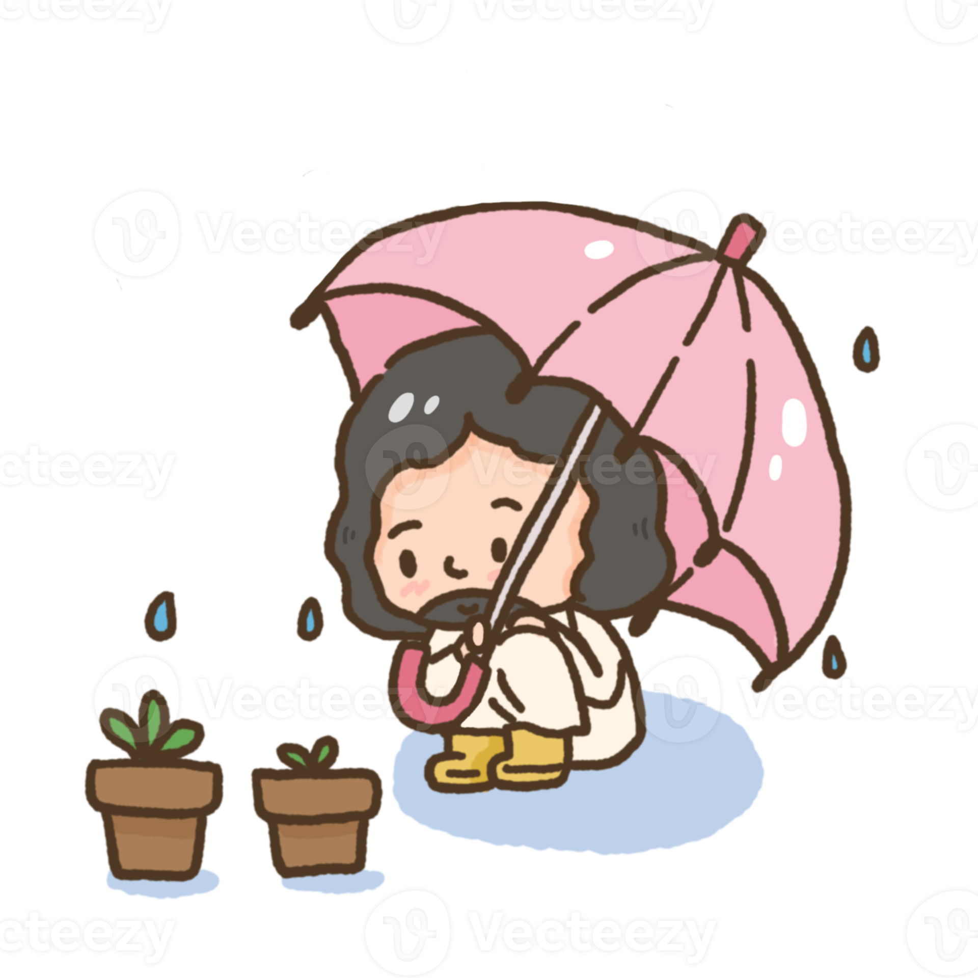 rain element illustration 20371767 PNG