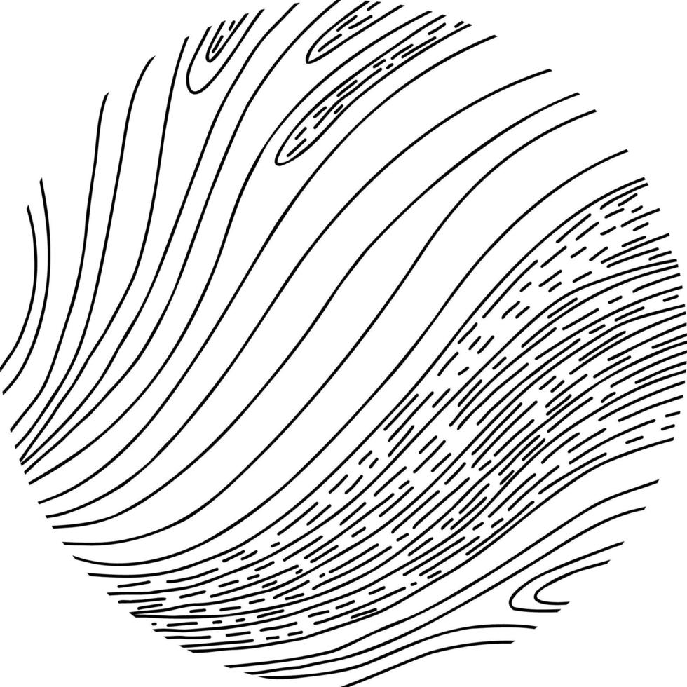 round linear abstract background pattern vector