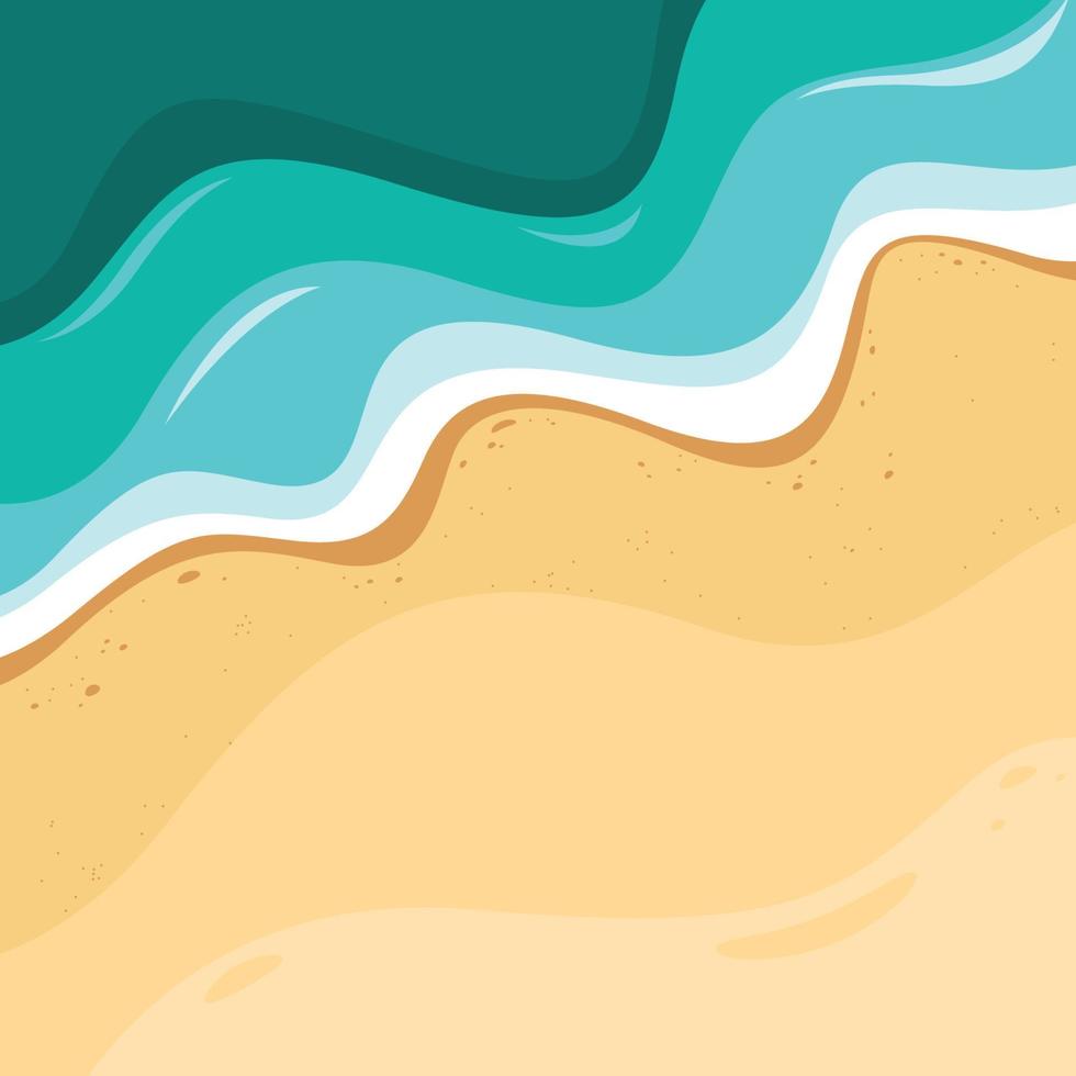 summer beach shore vector background