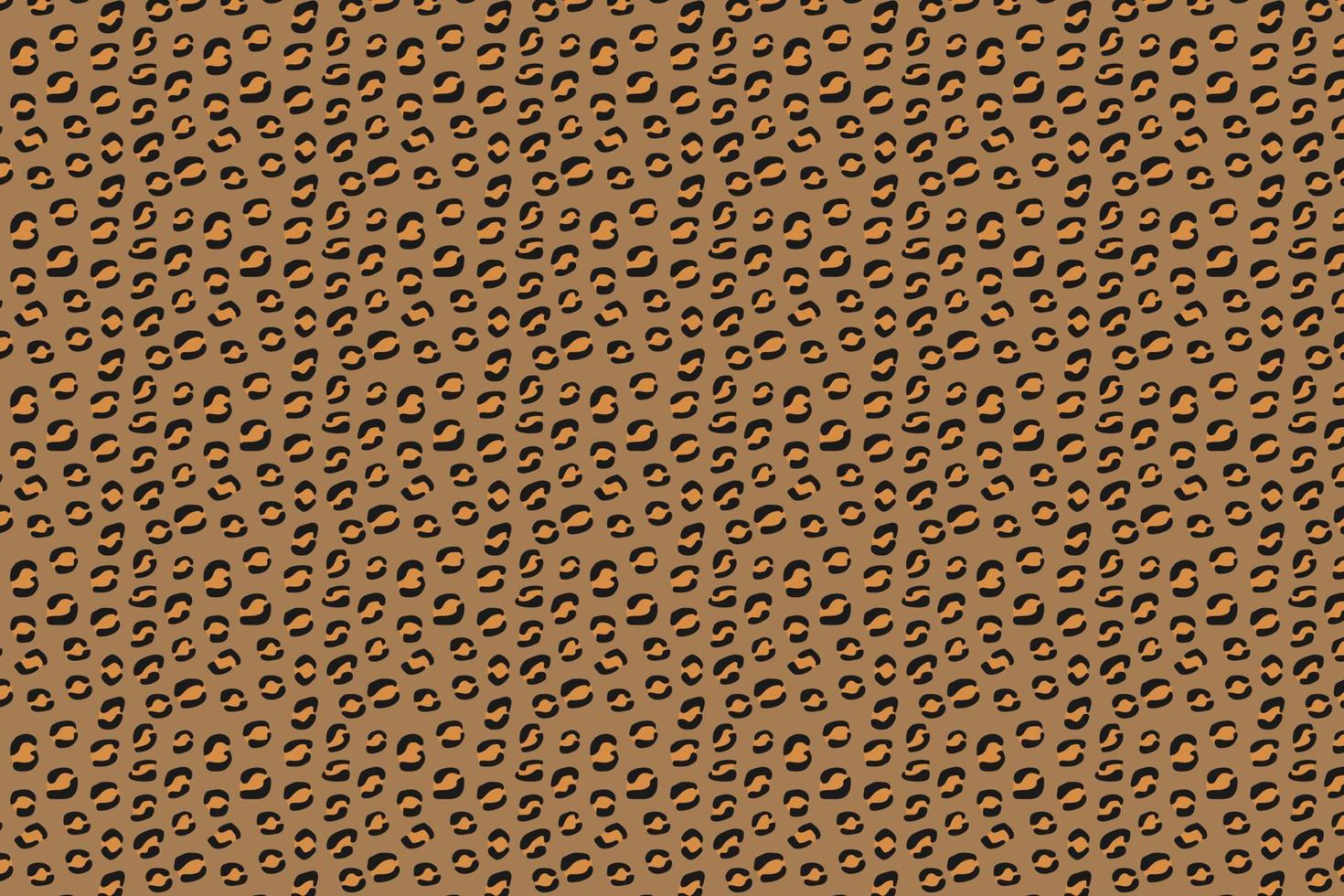 Leopard skin repeated seamless pattern texture vector