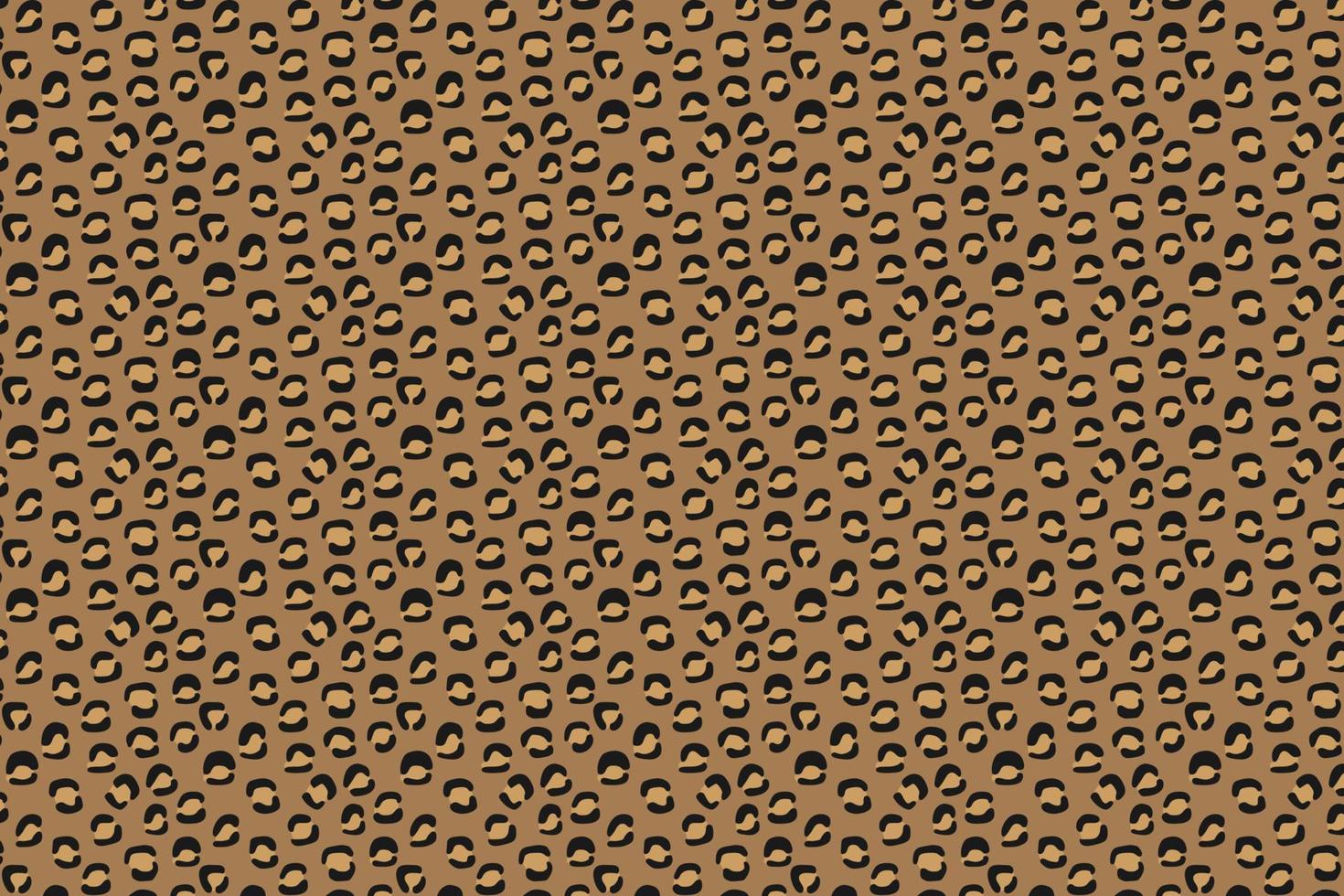 leopardo piel repetido sin costura modelo textura vector