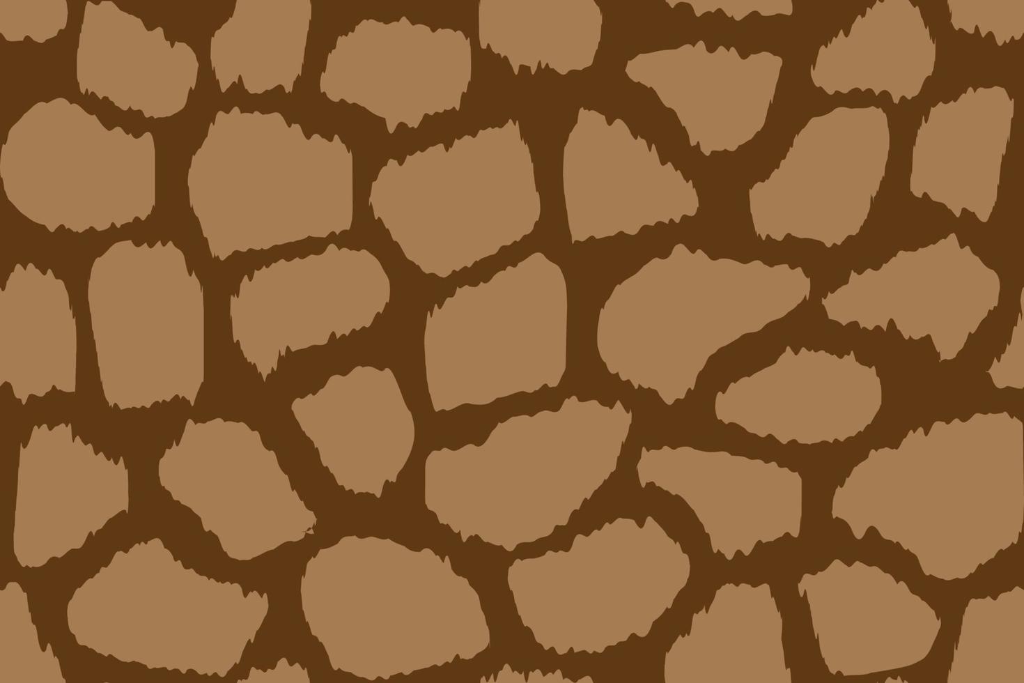 Giraffe skin seamless vector pattern