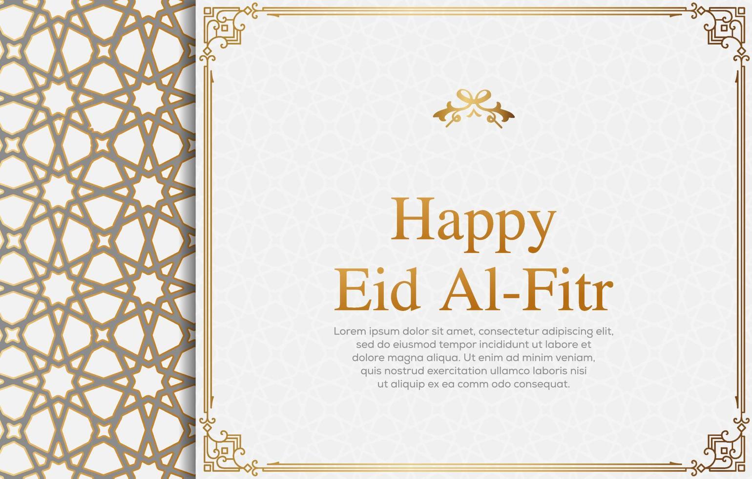 Premium Vector Islamic Style Ramadan Kareem and Eid Decorative Background