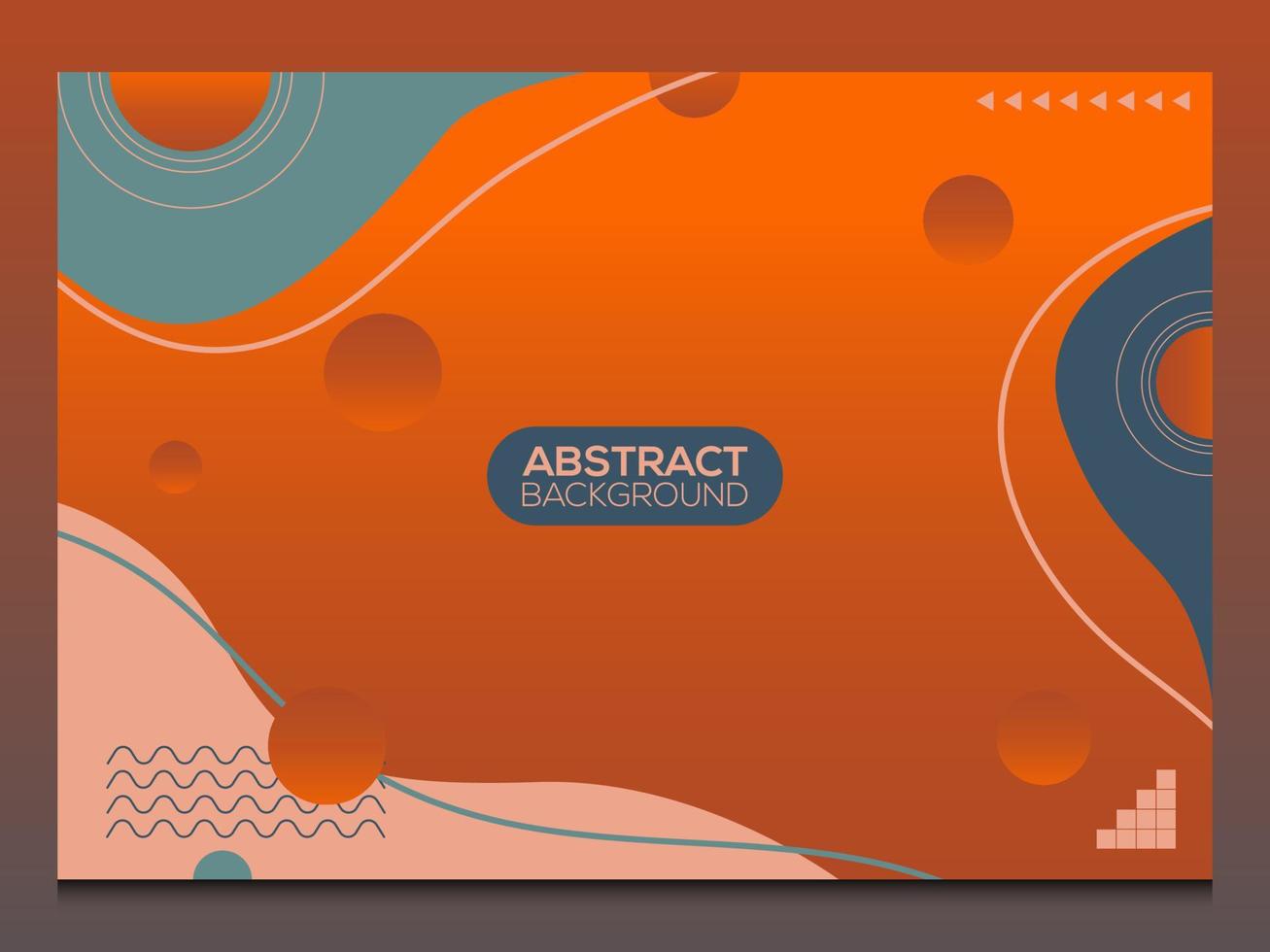 Flat abstract background vector