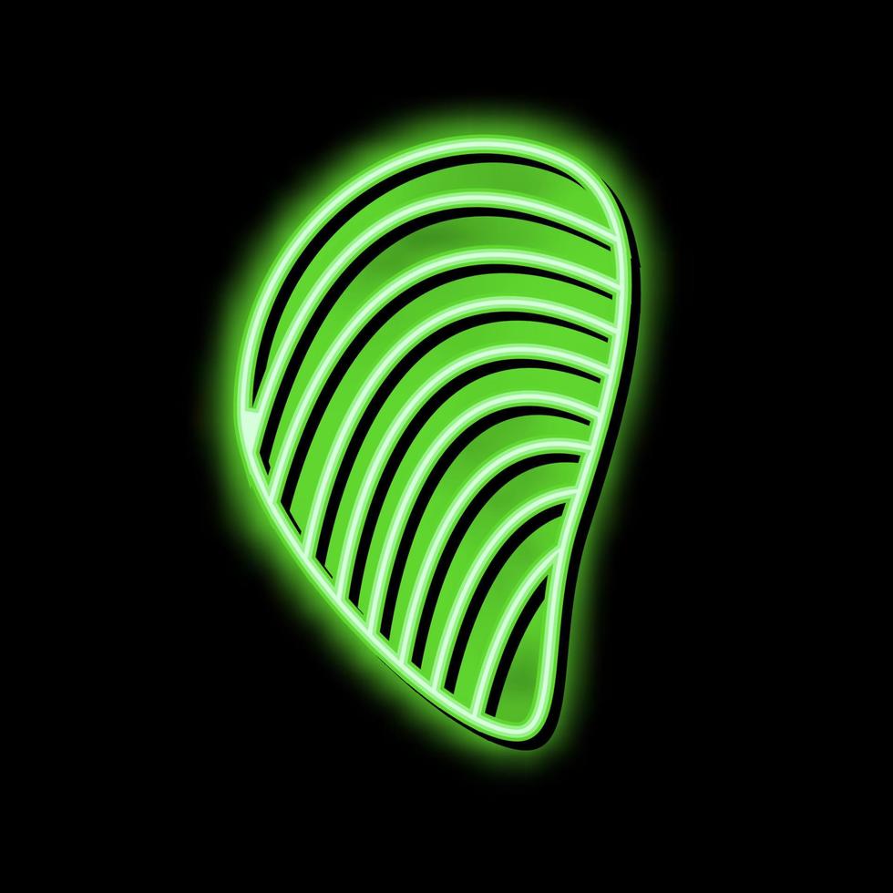 mussels ocean neon glow icon illustration vector