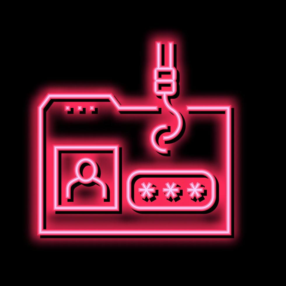 hacking user folder color icon vector illustration