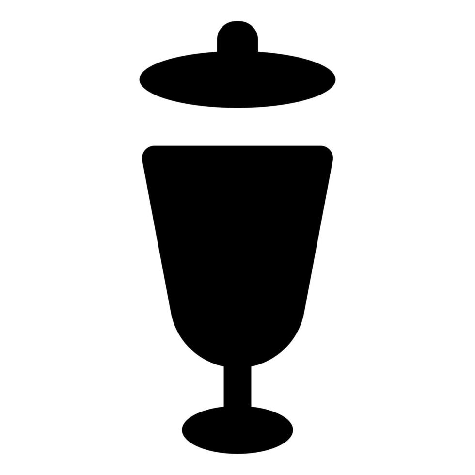 vaso icono ilustración vector