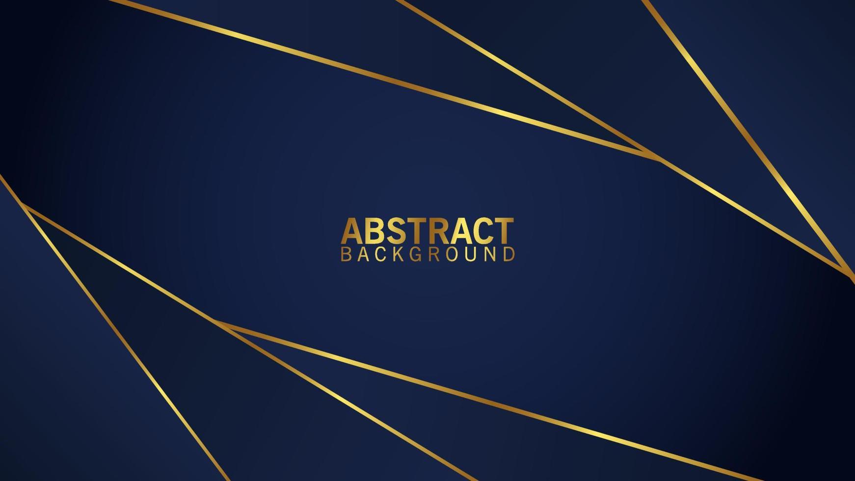 dark blue sapphire abstract geometric shape premium luxury style vector background illustration