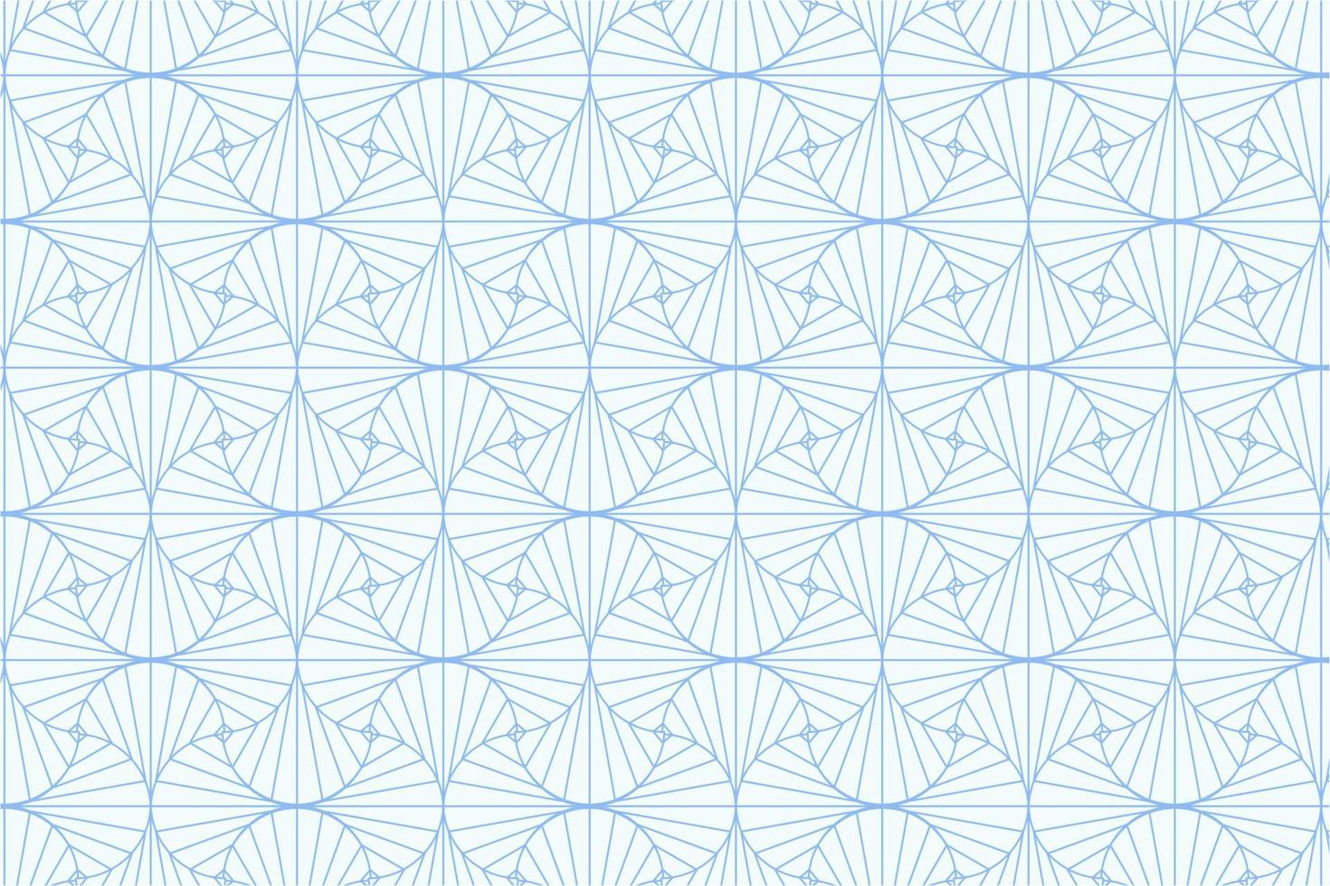 abstract ornament blue seamless pattern geometric template background decoration wallpaper design vector