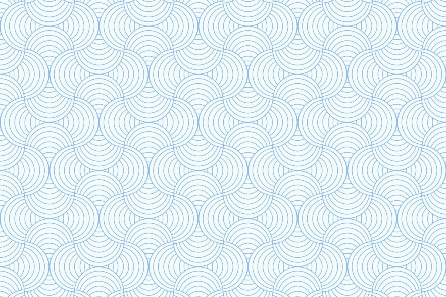 abstract blue wave seamless pattern geometric template background decoration wallpaper design vector