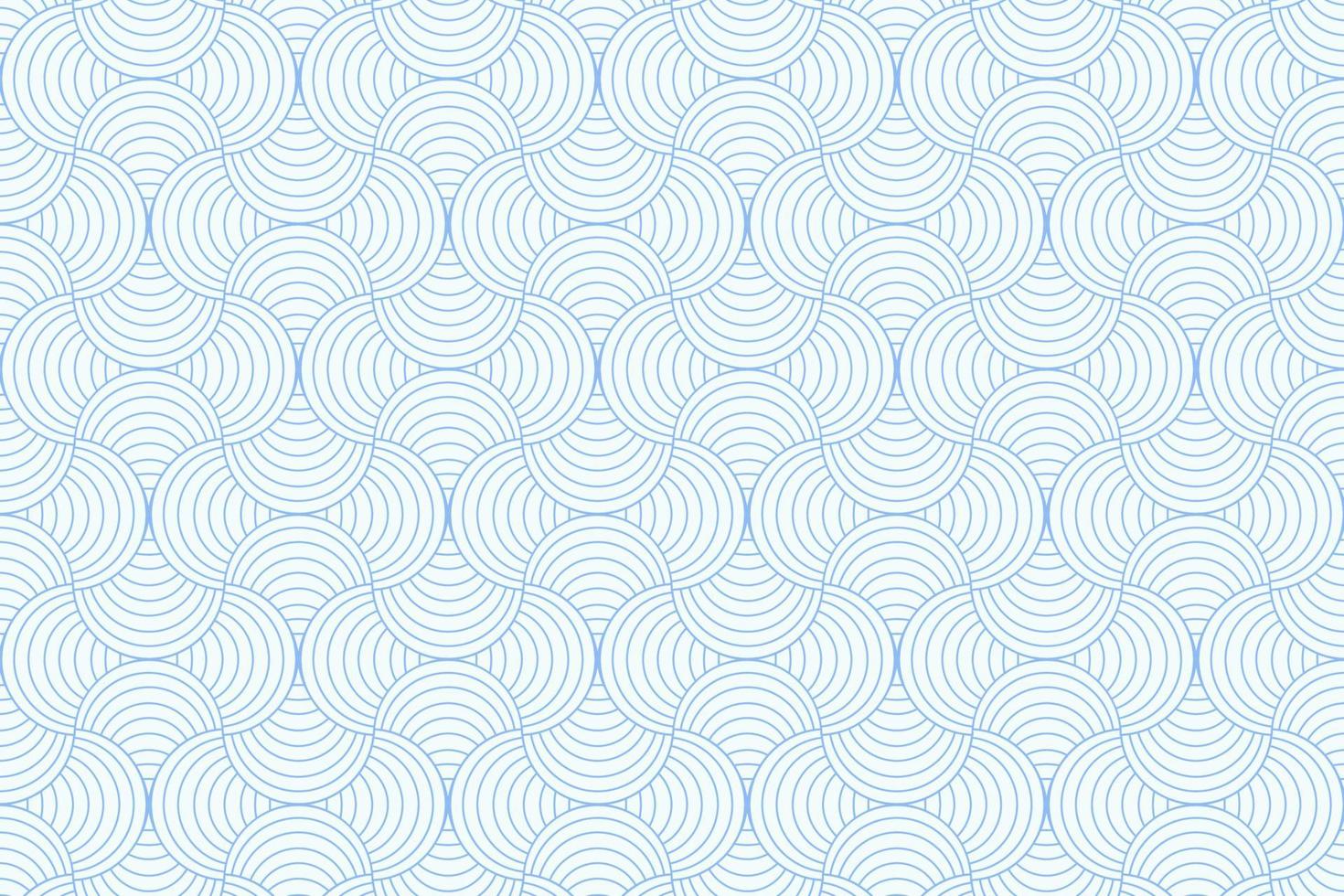 abstract blue wave seamless pattern geometric template background decoration wallpaper design vector